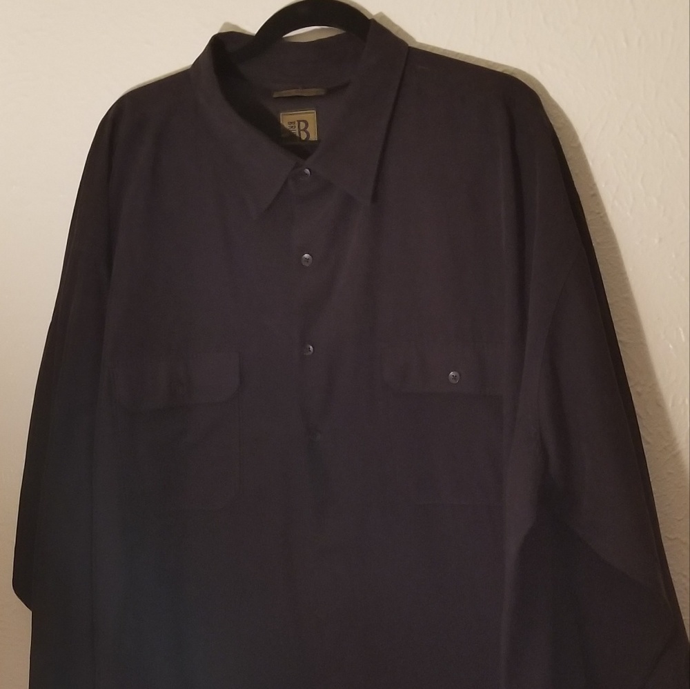 2 pocket mens long sleeve lightweight shirt